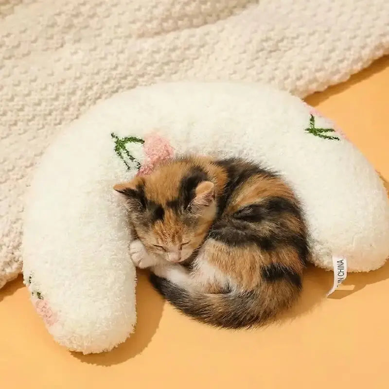 Lit Cocon pour Chat Douillet et Sécurisant