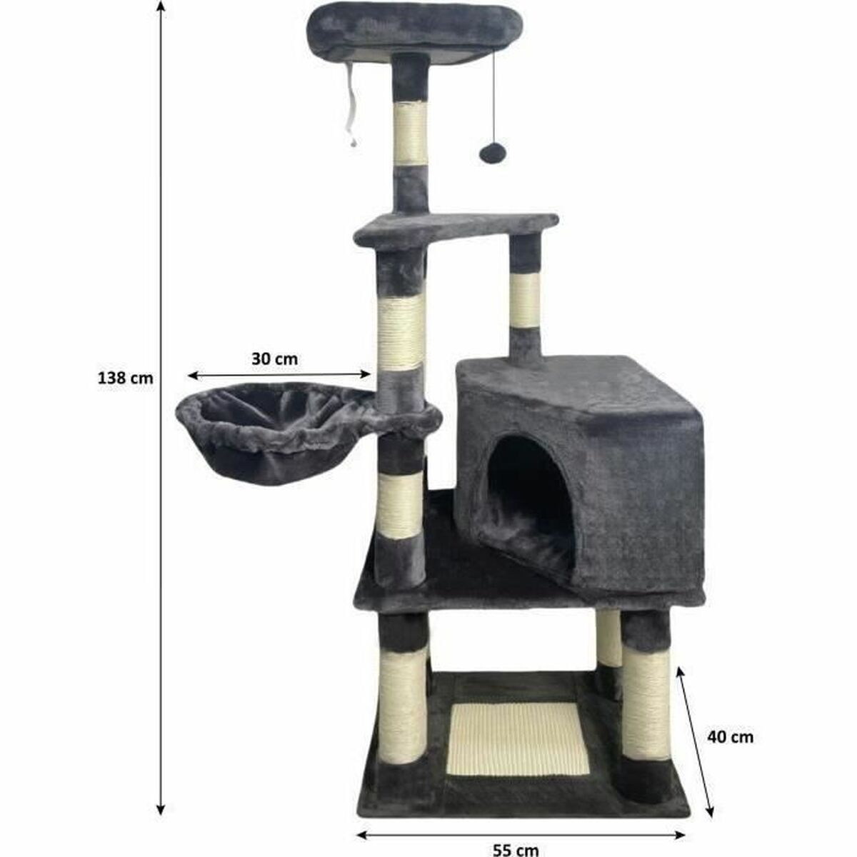 Arbre à Chat Sisal – vue 6