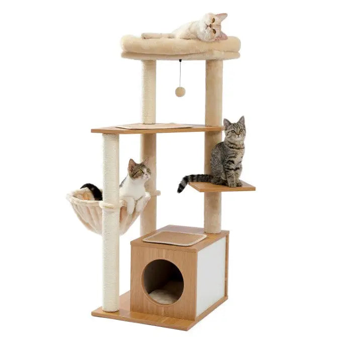 Arbre à chat trois étages