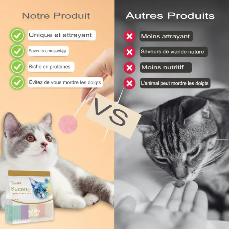 Friandise Chat Lollipop Saine et Gourmande