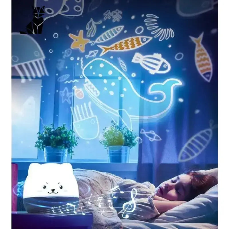 Veilleuse Chat Led: Compagnon Rassurant Et élément De Déco Doux