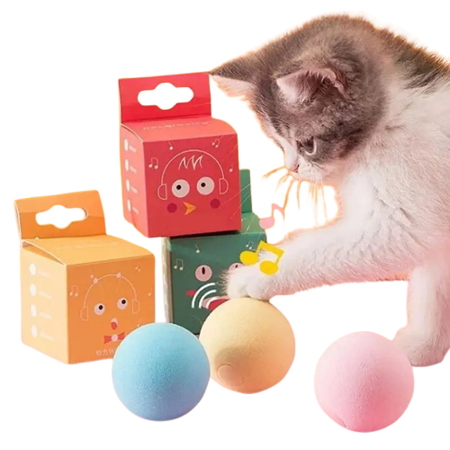 Balle pour chat interactive | CatsBall™ Transparent Background