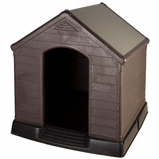 Niche Chien Plastique XXL - Résistante aux Intempéries