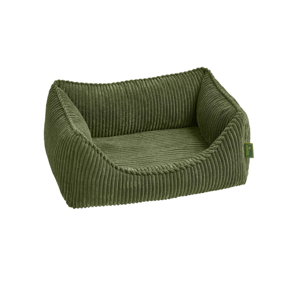 Panier Chien Hunter Vert - Couchage Confortable et Résistant