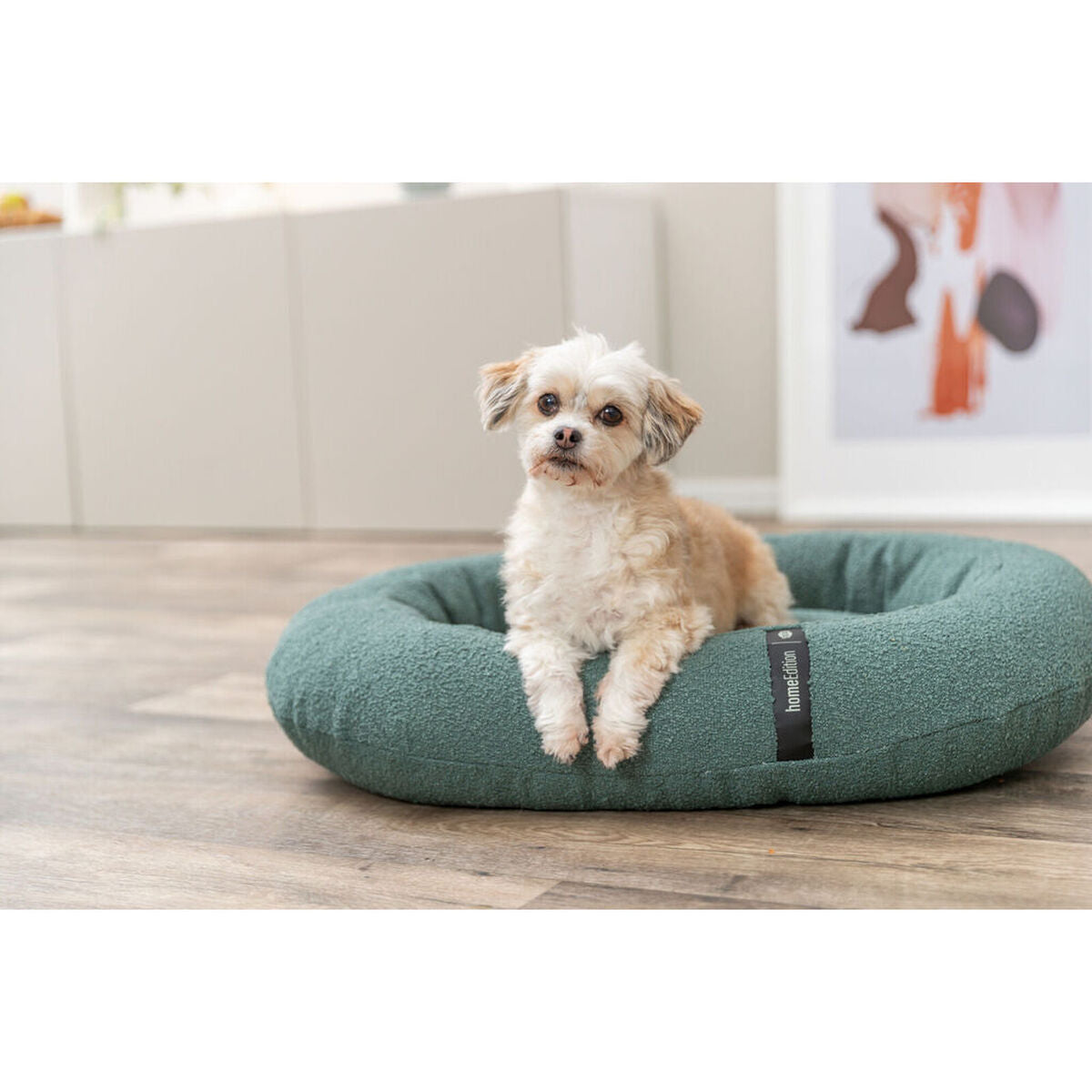 Panier Chien Vert Foncé - Design Moderne et Confort XXL