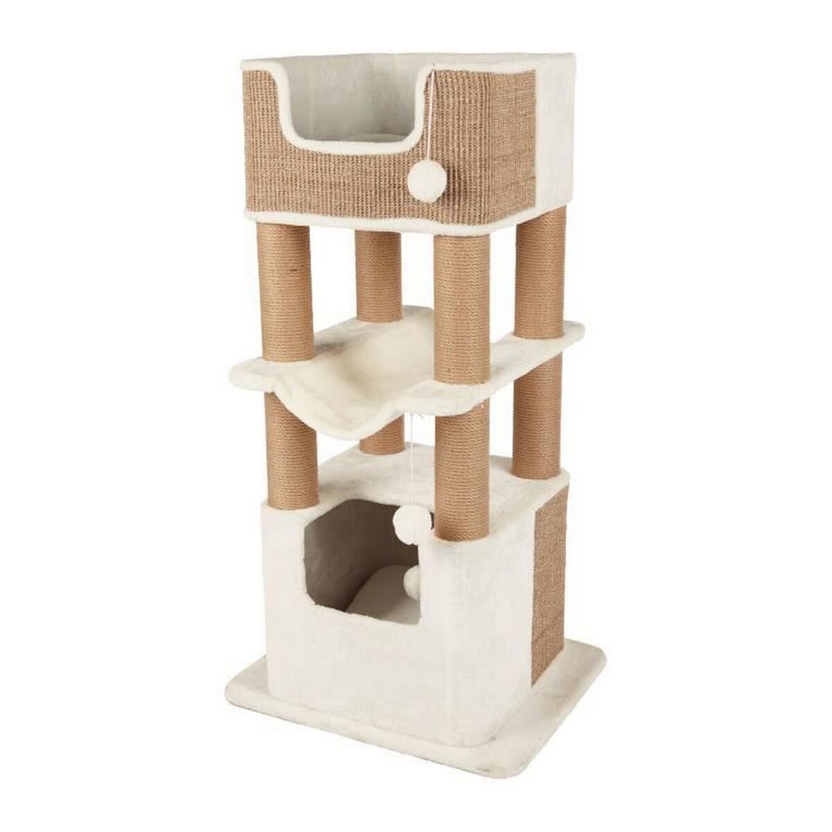 Arbre à Chat Design Blanc – vue 1