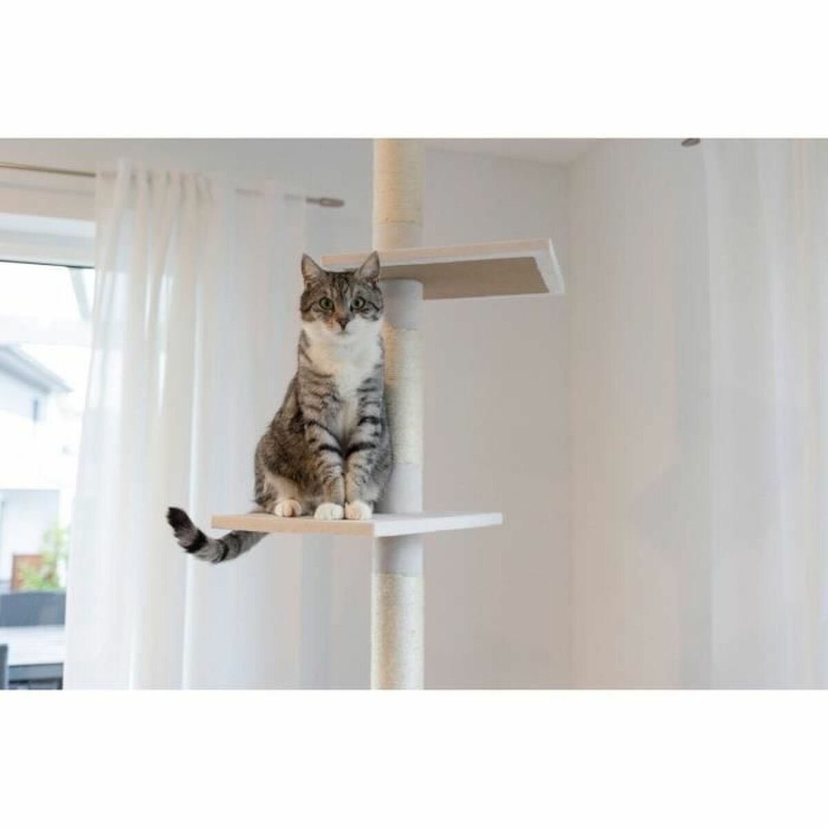 Arbre à Chat Plafond Blanc – vue 3