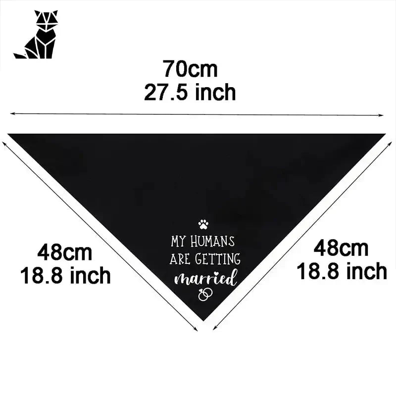 Bandana Happy Dog avec motifs de chats de PetZeal - accessoire élégant pour animaux de compagnie en noir et blanc