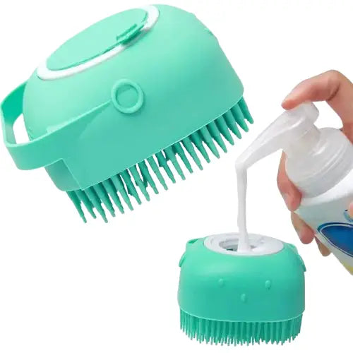 Brosse À Shampoing Et Massage Pour Chien / Chat Transparent Background