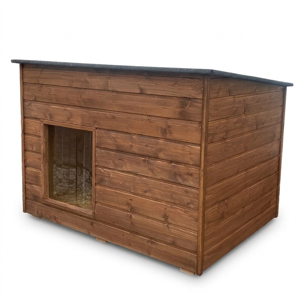 Niche pour Labrador – Isolée, Bois Palissandre, 3XL – photo produit sur fond blanc