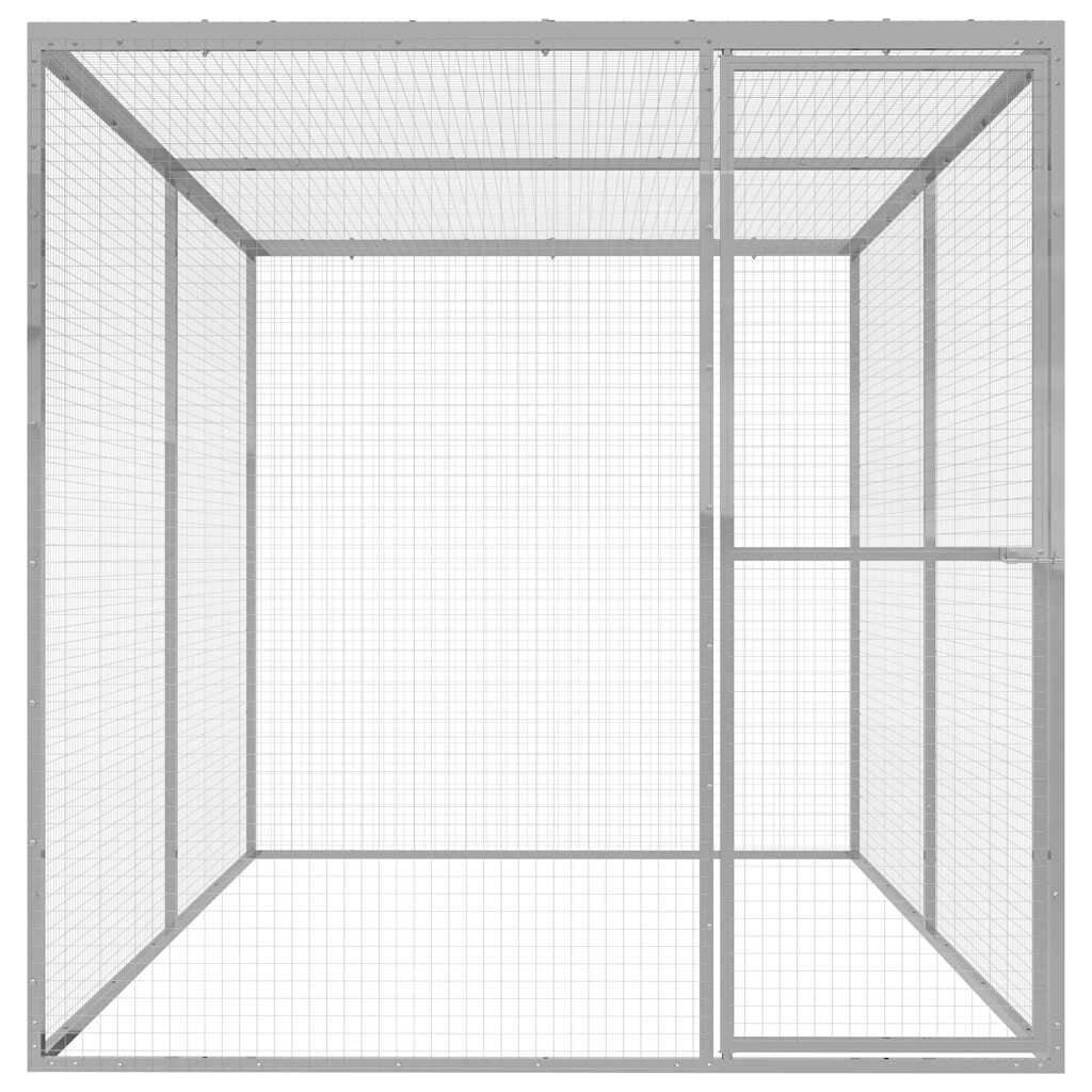 Catio pour Chat 3 x 1,5 x 1,5 m en Acier Galvanisé – vue 2