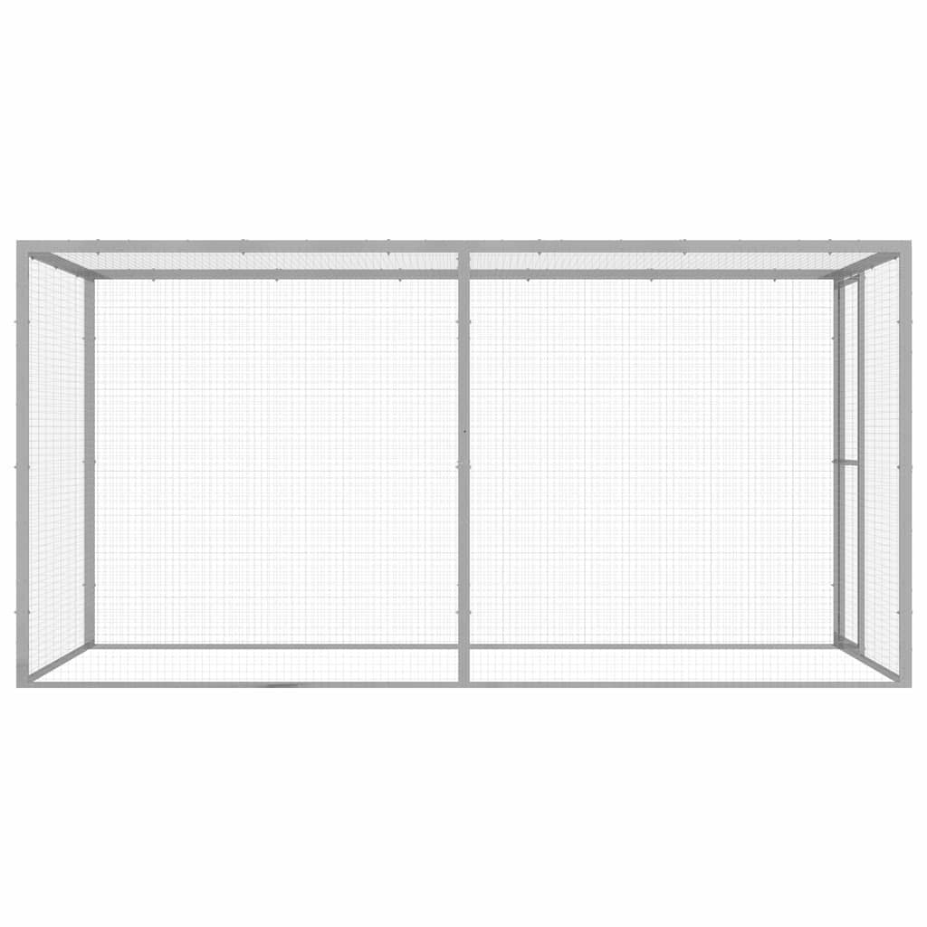 Catio pour Chat 3 x 1,5 x 1,5 m en Acier Galvanisé – vue 3