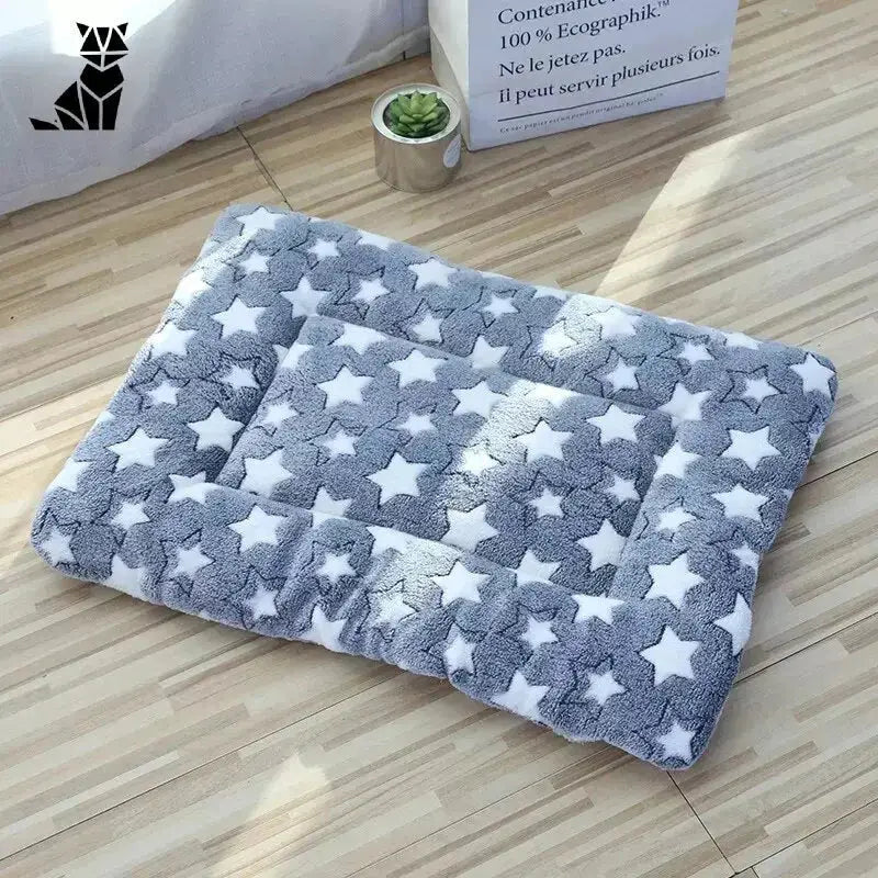 Warmth Welcome Soft Mat - Tapis doux étoilé pour chien