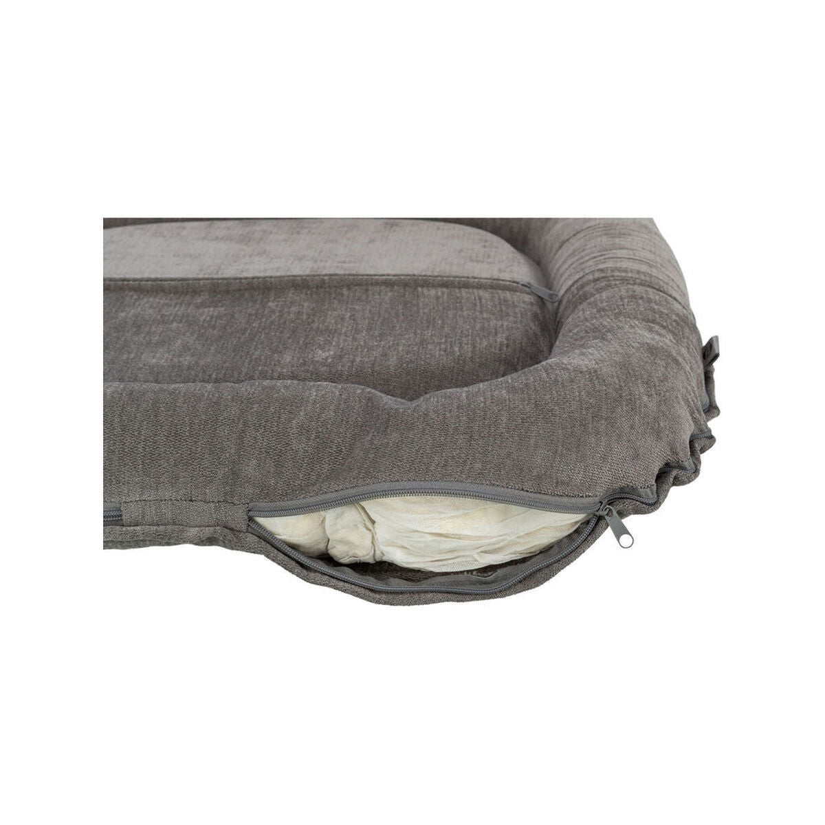 Coussin Chien Orthopédique XXL Gris – vue 4