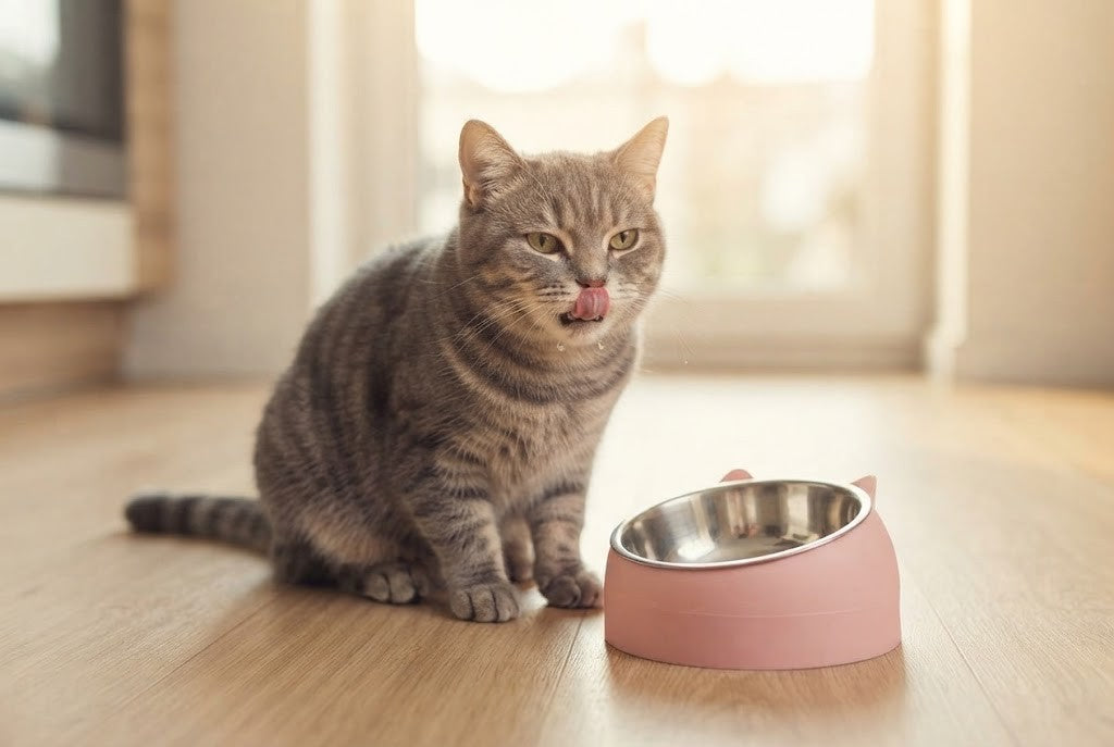 Un repas calme jusqu'à la dernière bouchée
