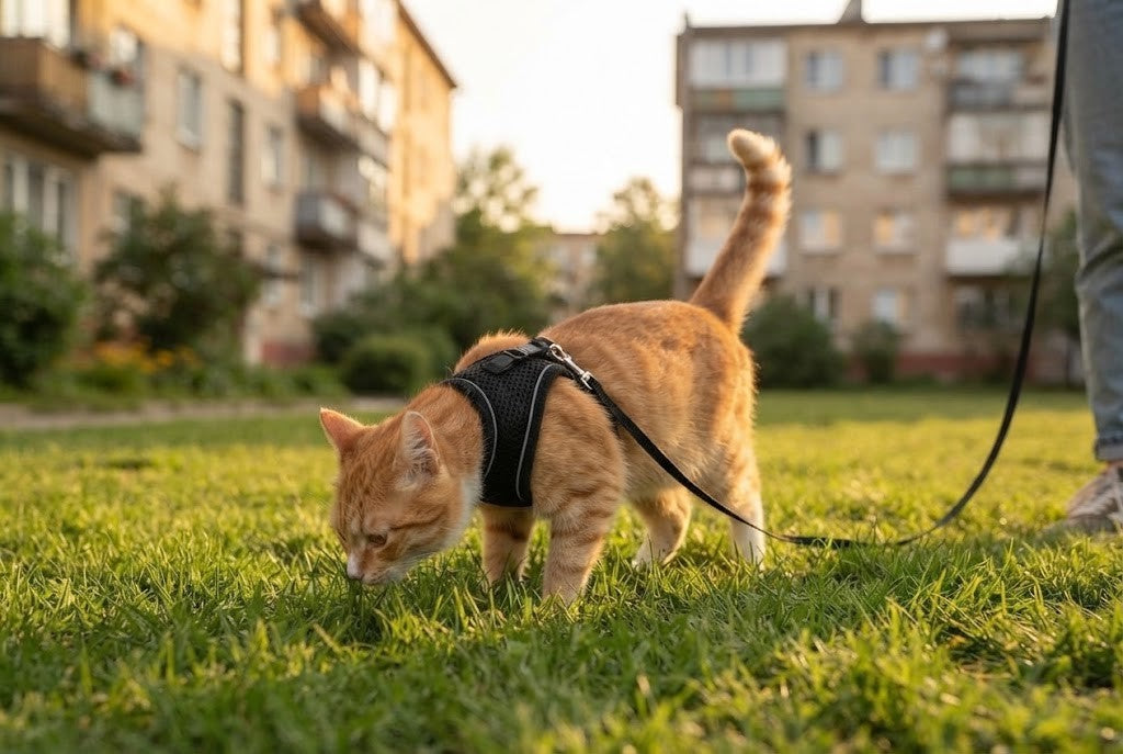 Une balade tranquille dans le quartier