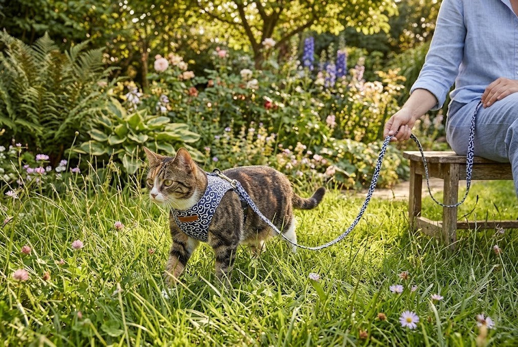 Même les chats les plus craintifs s'y habituent