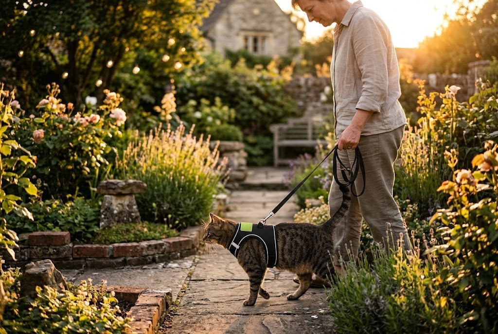 Même les chats les plus craintifs s'y habituent