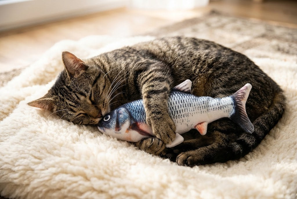 Un chat plus détendu, moins stressé, mieux dans ses pattes