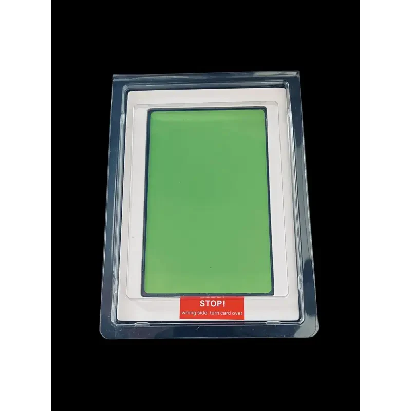 Kit d’impression parfaite : Une empreinte verte dans une boîte en plastique transparent pour un parfait souvenir