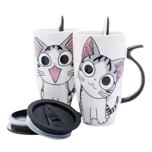 Mug Chat Thermos: Douceur Et Chaleur Au Quotidien Transparent Background