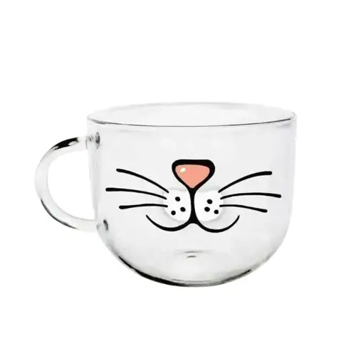 Mug Chat Transparent: Réveillez Vos Matins Avec Charme Et Joie! 540ml Transparent Background