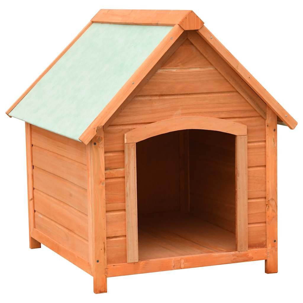 Niche pour Chien en Bois 72 x 85 x 82 cm Pin et Sapin Massifs