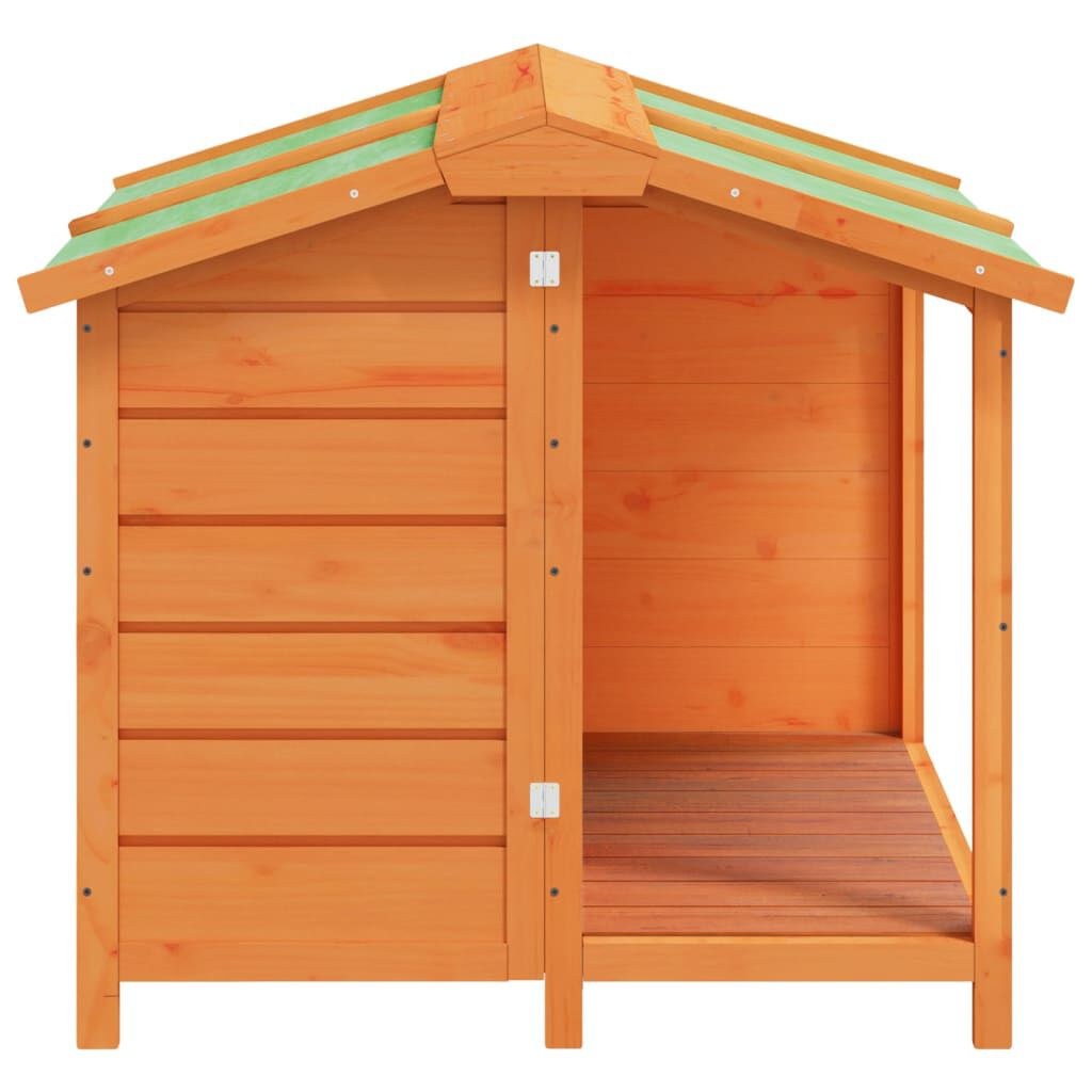 Niche pour Chien Extérieur avec Auvent 96 x 87 x 80,5 cm Pin Massif – vue 5