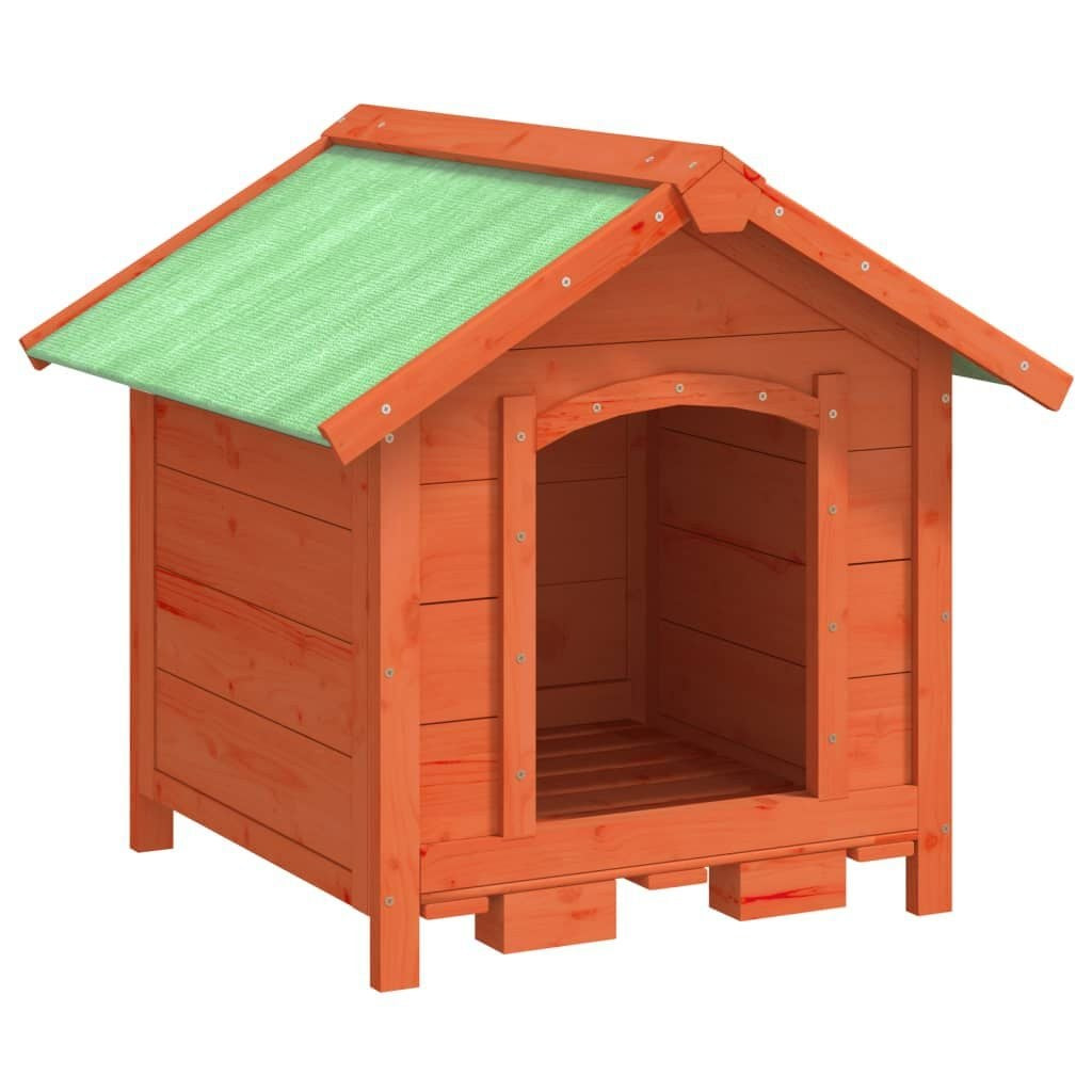 Niche pour Yorkshire et Petites Races 65 x 65 x 61,5 cm Pin Massif Marron – vue 2