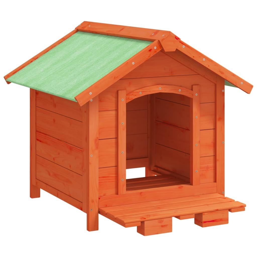 Niche pour Yorkshire et Petites Races 65 x 65 x 61,5 cm Pin Massif Marron – vue 4
