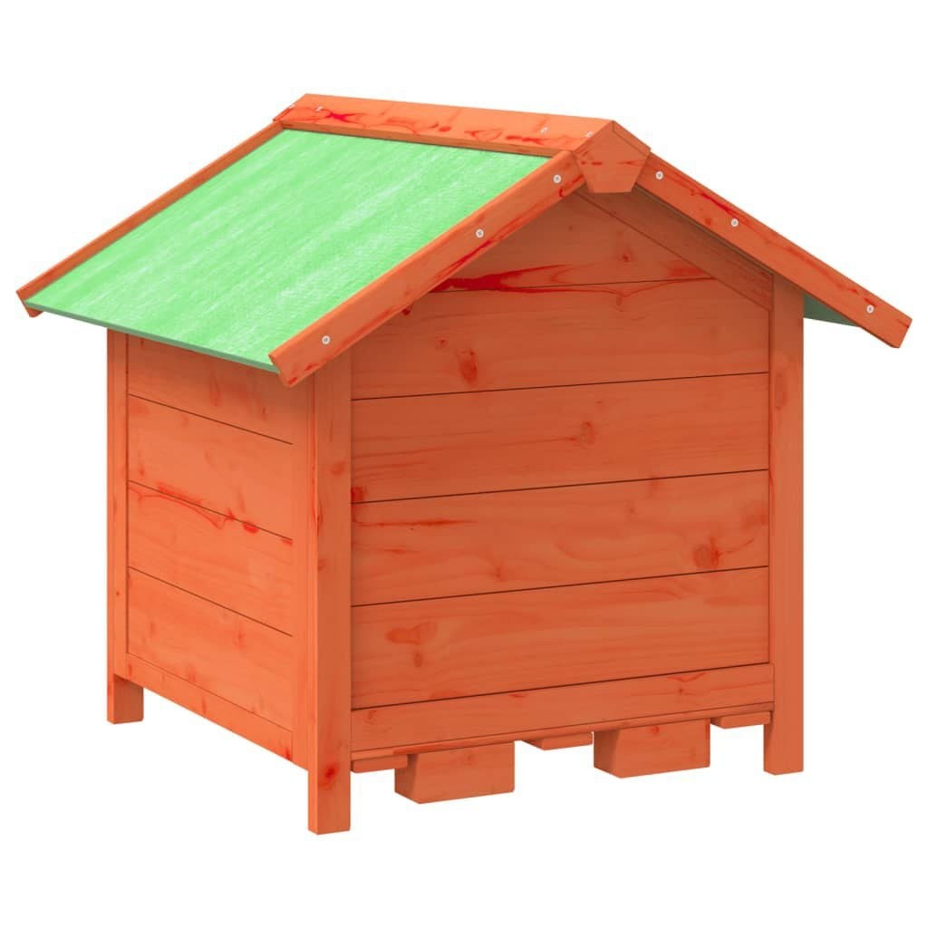 Niche pour Yorkshire et Petites Races 65 x 65 x 61,5 cm Pin Massif Marron – vue 5