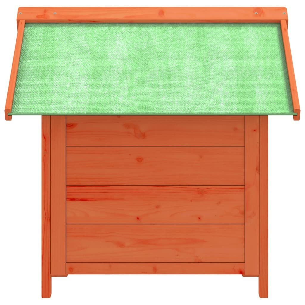Niche pour Yorkshire et Petites Races 65 x 65 x 61,5 cm Pin Massif Marron – vue 6