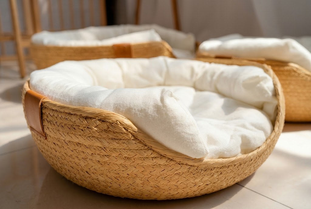 Un tissu doux et lavable, pensé pour durer
