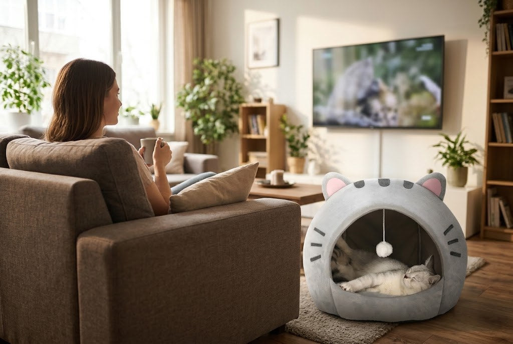 Un cocon qu'il choisit vraiment, pas un panier ignoré