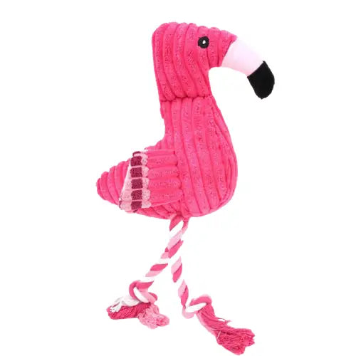 Peluche flammand rose pour chien Transparent Background