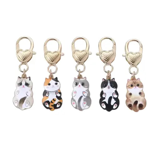 Porte-clés Chat Mignon: Un Accessoire Adorable Et Stylé Transparent Background