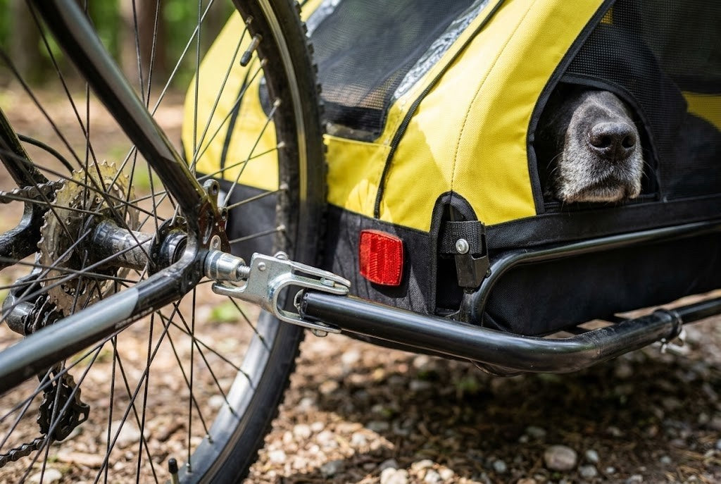 Cadre en acier et roues de 16 pouces