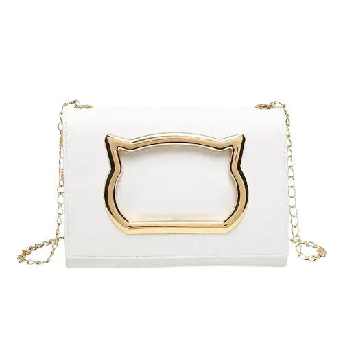Sac à Main Au Motif Chat: élégance Et Style Assurés - Blanc Transparent Background