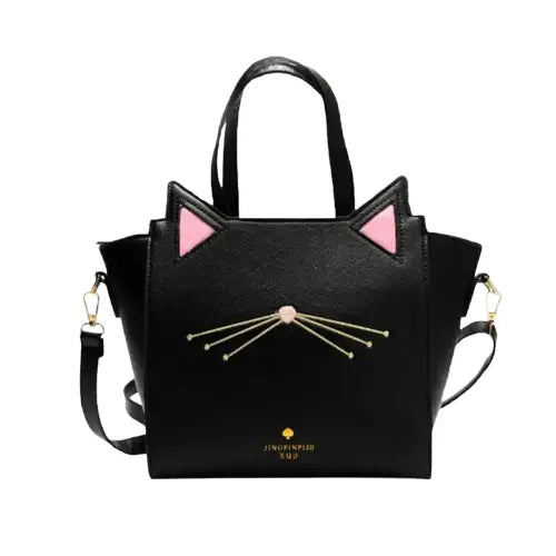 Sac à Main Chat Good Look Noir Pour Un Style élégant Et Tendance - Noir Transparent Background