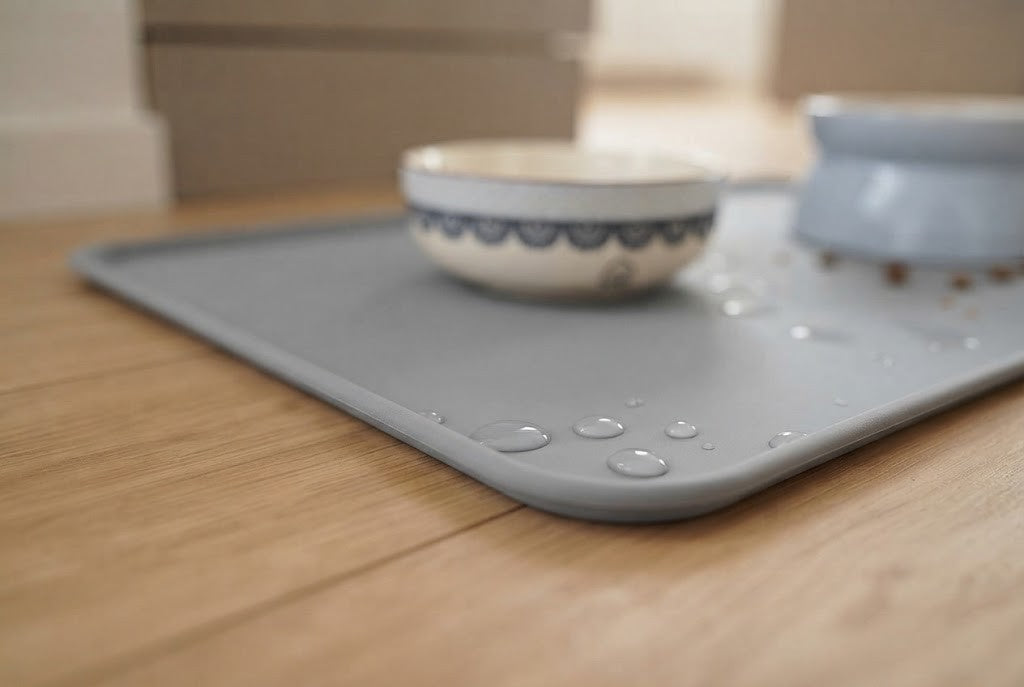 Silicone non toxique et rebord surélevé
